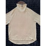 Varley  Adkisson Cowl Neck Sweatshirt Tunic Sandshell Size Medium‎ Photo 1