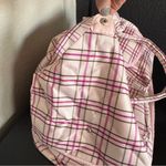 Ulta Beauty Pink Plaid Travel Gym Bag Outer Pockets Double Handle Weekend NWT Photo 6