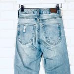 Aeropostale High Rise Curvy Jegging Size 0 Light Wash Distressed‎ Ripped Jeans Blue Photo 6