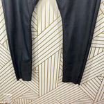 VERO MODA Curve Faux Leather Pantalegging Black Photo 5