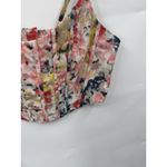 Floral Corset Cropped Top Women Large Colorful Bustier Fairy Whimsical Retro Photo 6