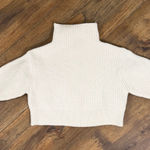 Wilfred Off-White Turtleneck Sweater Photo 0