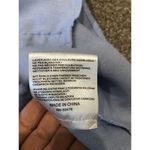 Malvin Hamburg Germany I Love Linen Printed Blouse Top Button Up Shirt Size M Blue Size M Photo 10