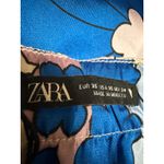 ZARA NEW  Multicolor Silky Satin Floral Sleeveless Strapless Tube Tank Dress XS Photo 3