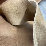 Yokono Genuine Leather Size 8 Suede Cross Strap Slide Sandals Tan Photo 8