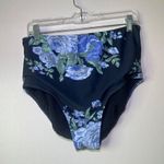 ALBION FIT Albion Floral Dark Jade Swim Pant Sz XL Photo 0