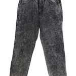 Wrangler Vtg Jeans Womens 27x29.5 Bareback Black Acid Wash Cotton Made in USA * Photo 0