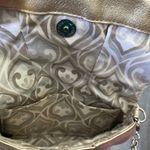 Brighton  Leather Metallic Bow Wristlet Photo 4