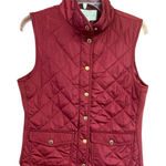 Adrienne Vittadini  Womans Quilted Vest Sz S Wine NWT Photo 0