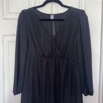 Old Navy  Waist Defined Wrap Front Georgette Midi Dress Photo 3