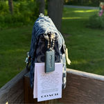 Coach Soft Tabby Shoulder Bag in Signature Denim with straps NEW with tags Photo 6