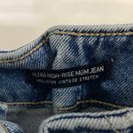 Hollister  3R 26"/27" ultra high-rise Mom jeans paperbag paperboy waist Photo 3