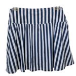 Brand New Shapermint Women's XL High Waisted Full Coverage Swim Skirt Blue White Photo 2