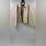 J.Crew  Cropped Barn Jacket™ in ripstop cotton Ivory Lace Photo 8