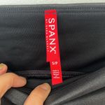 Spanx  black skintight faux leather liquid stretchy coated pull on leggings small Photo 4