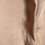 hatch maternity satin button down long sleeve shirt Orange Size undefined Photo 12