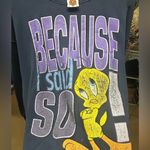 Looney Tunes VTG  Sweater Women’s Sweatshirt Tweety Bird 1997 Size Large Photo 5