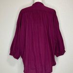 Anthropologie  Pilcro Tavi Boho Embroidered Button Down Top Photo 6