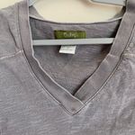 Pulp Top Blouse Shirt Women Size Small Brown Short Sleeve Boho Summer Photo 1