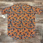 LuLaRoe NEW Irma Orange and Blue Minnie Mouse All Over Print Top Size XXL Photo 4