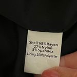 Cazinc The Label Women's Black Cropped Open Front Blazer Jacket Size 8 Photo 4