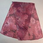 Luxury Silk Blend Scarves Set of 4 – Paisley Floral Abstract Prints Purple Photo 3