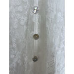 White Embroidered Floral Maxi Dress Flutter Sleeve Bridal Wedding Guest Fairy Photo 2