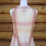 Elizabeth and James Pink Cream Plaid Dress Photo 6