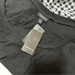 Torrid Cotton Modal Slub + Clip Dot Print Fabric Mixed Dolman Tee - 6X Photo 3