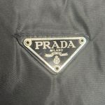 Prada EUC Milano Tessuto Catena Black Shoulder Purse w/ Chain Strap One Size Photo 2