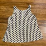 Ann Taylor  LOFT Sunwashed Tank Top Womens Size XS Beige Paisley Print Sleeveless Photo 2