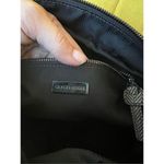 Giorgio Armani  vintage fabric with Leather Hand Bag Photo 5