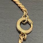 Vintage Burgundy Enamel Faux Mini Pearl Flower Ornate Gold Photo 12