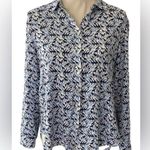 Jane and Delancey  Giraffe Button Down Blouse Photo 0