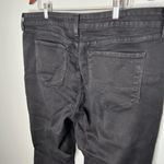 NYDJ  plus size straight leg black denim legging jeans pocket zip button size 18W Photo 6