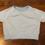 athletic crop top Blue Size M Photo 0