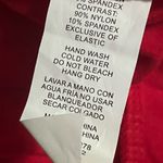 Ambiance Red Lace Bodysuit Women’s S Y2K Vampy Goth Romantic Lace Trim Photo 6