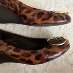 Tory Burch Sally Leopard Print Wedges Photo 5