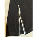 Athleta  Black Athletic Tennis Dress XLT Racerback Built-in Bra White Trim Photo 6