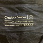 Outdoor Voices Blue Mid Rise Activewear Yoga Fitness Cropped Leggings Pants Sz S Photo 3