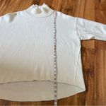 Free People Afterglow Mock Neck Oversized Sweater Photo 13