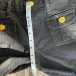 Robin’s Jean Black Gold Button Front Pocket Skinny Jeans Size 25 Photo 9