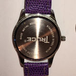 Truce Brand Purple Faux Leather Band Boho Retro Watch Wristwatch Photo 5