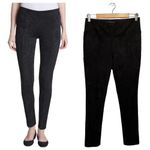 Andrew Marc  Womens Super Soft Stretch Faux Suede Pull On Pants Black S Photo 10