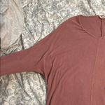 Listicle Pink Relaxed Oversized Blouse with Thumb holes Photo 1