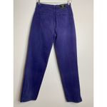 Versace Vintage Jeans Couture Vintage Purple Denim Jeans High Waist Women's Photo 10