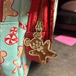 Disney Loungefly  Parks Peppermint & Gingerbread Mickey Backpack Purse Photo 2