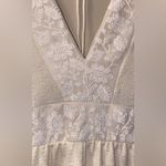 ZARA  Cream Sleeveless Lace romper dress Photo 6