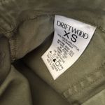 Driftwood Pants Womens Size XS Green Embroidered NWT Utility Straight Leg Photo 3