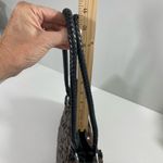 Brighton  Valencia Purse Shoulder Bag Satchel Metallic Bronze Black‎ Photo 12